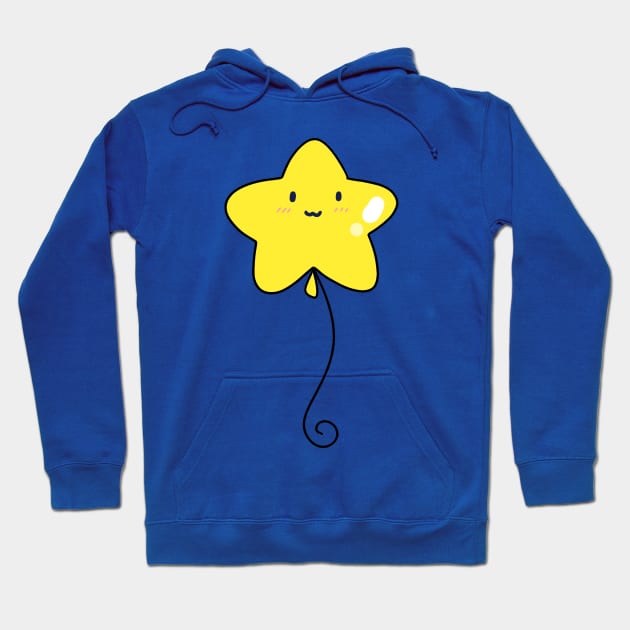 Happy Star Balloon Hoodie by saradaboru